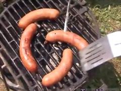 Hd anal cum eating Anal fucked at bbq party