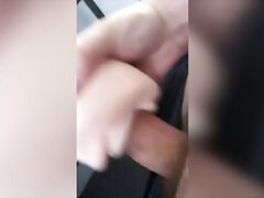 Watching Chaturbate while Jerking off with sex toy mouth pussy