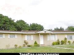 TeenPies - Creampied By Blindfolded Step-Dad