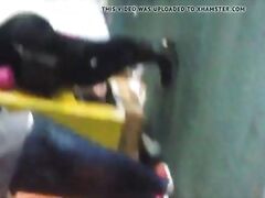 Huge Booty Candid - (BUSTED) Filming Chubby Butt In Tight Skirt